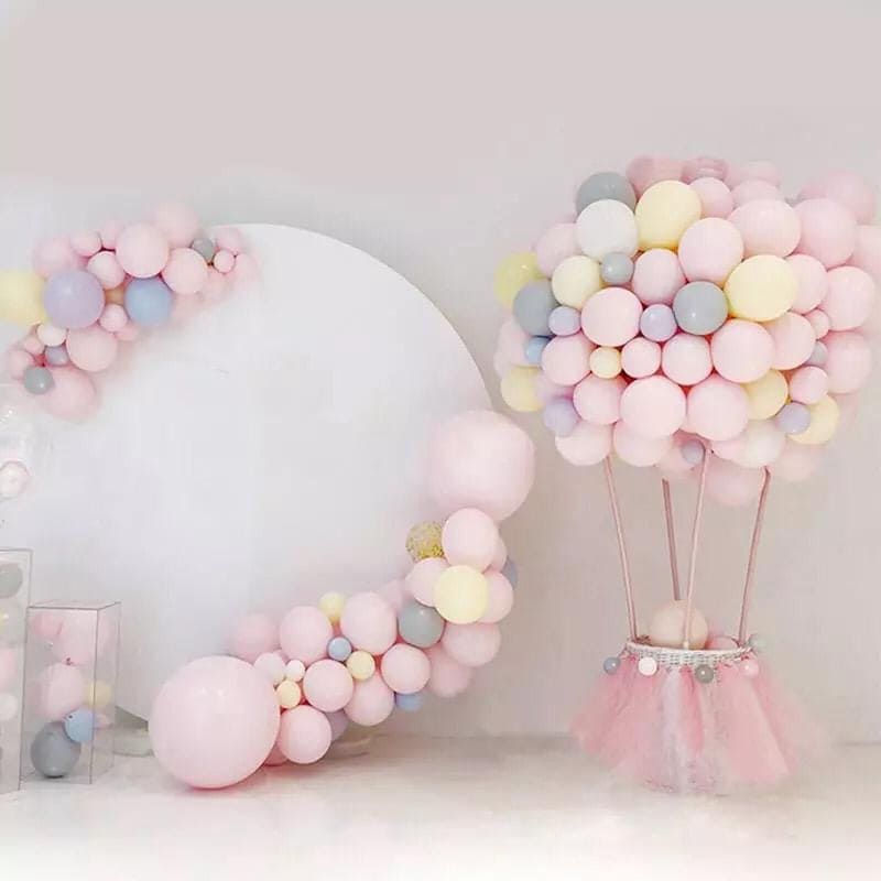 100 Pcs Mix Candy Color Macaron Latex Balloons 100 Pcs Mix Candy Color Macaron Latex Balloons